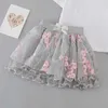 tutu Dress Baby Girls Skirts Flower Pettiskirts Tutu Ball Gown Skirt Toddler Party Kids Skirt Childrens Clothing QZ116 d240507