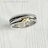 Anneau de designer pour femme David Yurma Anneau de luxe à vis Moisanite Ring 925 STERLING Silver Twisted Cross X Ring Classic Ring