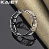 Cluster ringen Kaiet 925 Silver Color Hollow Romeinse cijfers 5-10# Ring For Women Lover Party Fashion Accessoires Sieraden