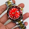 Watch Watch Watches Watches AAA Mechanical Watch Lao Jiajian Gold and Red Face Water Ghost Automatic Mechanical Watch Watch Watch QS07