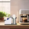 Küche Aufbewahrung Arbeitsplatte Kaffeestation Organizer Papetasse und Deckelhalter wasserdicht mit schlankem schwarzem Design