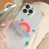 Cep Telefon Montajları Tutucular Kore Graffiti Yağmur Bulut Grip Tok İPhone 14 PRO Aksesuarları için Sevimli 3D Yıldız Tutucu Cep Telefonu Stand Griptok Destek