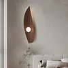 Lampa ścienna nowoczesna nordycka dekoracja LED Lekkie światło dla el sypialnia w salonie dekoracje minimalistyczne urządzenie