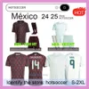 Mens Tracksuit Mexico Soccer Shirts Chicharito National Team Football Shirt Men Kids Kit Home Away Camisetas Copa America Maillot Mexique Gimenez Lozano HotSoccer