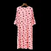 Damskie sleep Lounge Pajama damska krótkie rękawowe odzież domowa kreskówka kropka drukowana piżama duża odzież domowa DOMOWA DOMALNELEL2405