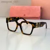 Tasarımcı Güneş Gözlüğü Bayanlar Mui Gözlükler Gözlük Çerçeve Modern Sofistike Yüksek Kaliteli Gözlük Lüks Tasarımcıları Optik Çerçeveler HZ82