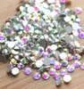 NAK ART Decorations 1440pcs Ab Crystal Strass 3D Rhinestone SS3SS20 Silver Flatback Glass Diamond Design Manicure Accessory9031309