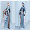 Wear Egyptian Belly Dance Costume Sequin Saidi Dress Baladi Galabeya Fallahi Abaya Performance Show 4 Piece Set 2024