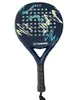 Professionell padel paddel tennisracket mjuk ansikte kolfiber mjuk eva ansikte sport racket utomhus utrustning 240116