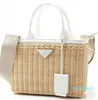 Sacs à bandouliers Sacs de plage Style Sac tissé rotin mode Fashion Hand Women's Seaside Holiday 2024