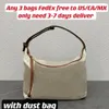 Cubi Woman Designer Hobo Bag i 3 färger Anagram Jacquard och Calfskin 21cm Big Logo Lady Handbag kan vara axel eller handbär 233K