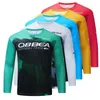 T-shirts masculins New 2021 Summer Mens Motorcycle Jersey MX Cyclmtb Off Road Bicycle Jersey J240506