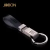 Jobon Style Großhandel Bulk Designer Keychain Zink Alloy Metal Leder Ring Fashion Key Chain mit Geschenkbox