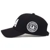 Caps de bola Cap Los Angeles La Golfhat Black Desert Flowers Adult Hip Hop Caps ao ar livre Chapéus de beisebol ajustável D240507