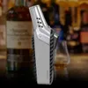 Jobon ny stil Fashionised Jet Flame Torch Lighter Gas Ofylld Butane Refillerbar för cigarettcigarettrökningstillbehör med Flame Lock