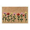 Carpets Door Carpet Floral Print Decorative Floor Mat Highly Absorbent Non-slip Indoor Welcome Durable Stylish For Home