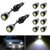 Nuevas lámparas de ojo de águila LED de 10pcs 2pcs 18 mm 23 mm DRL Daytime Running Light Lights Lights para motociclo de automóvil 12V