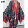 Winyi Cotton Bikini Sweet Lady Lady Pink Boho Cardigan Stitch Cocktail Sexcy Maxi Holiday Batwing Sleeve Robe Kimono