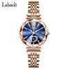 Labaoli Tiktok Womens Watch Premium Luxury Mode waterdicht stalen band Quartz Women