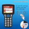 Kartenhandheld 125KHz13.56MHz 10 Frequenz -RFID -Duplikator -Kopierer IC/ID -Autor -Programmierer Leser mit Umschreiben T5577 Keyfobs