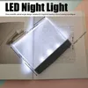 LED Wireless Book Lampe Wohnheimnacht Reading Eye Protection AAA Batterie LED Kreativ 17 cm tragbare Tischlampe für Schlafzimmer