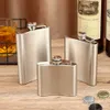 Stainless Steel Hip Flask Portable Liquor Leakproof Drinking Bottle Alcohol Wine Whiskey Holder Drinkware Wedding Party y240420