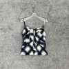 Рабочие платья скрученные цветочные камизолы одиночный топ винтажный элегантный Y2K Spice Girl Стиль женский юбки набор одежды 2024 Лето