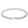 3 mm 4 mm 5 mm Sterling Sier Pass Diamond Test VVS Moissanite Chain Tennis Bracelet voor vrouwelijke meisjes