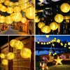 Strings 10/20/30 LED waterdichte lantaarn Solar String Fairy Light Outdoor Power Lamp Christmas Garland voor Wedding Home Garden Deco