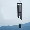 Dekorative Figuren europäische Holzmusik Wind -Chime Hanging Dekoration Tür Japanische Metallrohr -Röhrchen Schlafzimmer Wandgeschenk LF219