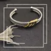 David Yurma Armband varumärkesdesigner Fashion Jewelry for Women Men Gold Silver Pearl Head Cross Bangle Armband Dy Jewelry Nail Armband Cable Armband 5mm 144