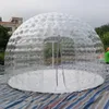 Großhandel Outdoor Playhouse PVC aufblasbare Kristallblasen Dome Zelt Custom Design Outdoor Large Clear Lodge House für Camping Meeting