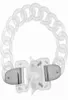 Цепи Hip Hop Punk Transparent 1017 Alyx 9SM Rollercoaster Track Pvc Logo Logo Logo Buclet Bracelet Bracelet Corlece Unisex Party Jewelry1654386