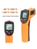 GAUGES GM320 Temperatura del termómetro infrarrojo de agarre láser digital no contacto 58F716F (50C380C), Digital instantáneos de lectura de carne termomete termomete