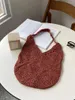 Sacs de soirée pour femmes décontractées sac tissé creux de forêt Gras d'herbe Holiday Handmade Cotton Mesh Bach Shopping Messenger Apweder Handsbag