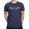 T-shirt maschile Depeche Cool Mode Creative Tshirt for Men Memento Mori Collar Round Cotton Thirt Shirt Regali di compleanno distintivi Strtwear T240506