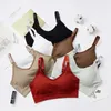 Bustiers Corsets Tube Tops for Womens Seamless Solid Color U Back Womens Underwear Crop Top Sports Tank Top Chest Cushion TopL2405