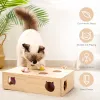 Toys Mewooofun Toys Cat Toys Interativo Whackamole Solid Wood Toys for Indoor Cats Kitten Catch Mice Game US