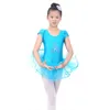 Mädchenkleider Sommer kurzärmelige Mädchen Ballettkleid für Kinder Ballerina Tutu Kinder Kostüme Tanz Lotard Tanzkleidung