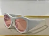 Oversize Oval Wrap Sunglasses for Women White Pink Lens Large Sunglasses Frame Womens Fancy Sun Summer Glasses UV Eyewear with Box4212157