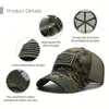 Boll Caps American Flag Hat Camouflage Baseball Cap Army Military Camo Justerbar pappa snapback utomhus trucker mesh