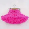 Tutu klänning de persika nya spetsbåge baby flickor tutu kjol fluffy barn balett pettiskirt barn småbarn prinsessa tyll party dance kjolar d240507