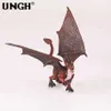 Autres jouets ungh dragon figures Science fiction sauvage Flying Magic Dinosaur Modèle PVC Action Caractère Childrens Series Toysl240502