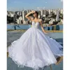 Wedding Dresses Sleeves Sweetheart Glamorous Ball Leaves Short Applicants Backless Court Tulle Custom Made Bridal Gown Vestidos De Novia