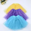 tutu Dress 12colors Ball Gown Baby Princess Tutu Skirt Girls Kids Party Ballet Dance Wear Pettiskirt Clothes d240507