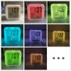 Zegarki 1PC LED Kolor Zmiana kolorów, budzik, wielofunkcyjny wyświetlacz temperatury kalendarz