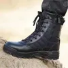Hiver hommes chaussures tactiques bottes militaires hommes bottes spéciale force combat combat botte armée botte de randonnée extérieure bottes de randonnée hommes travail