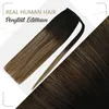 Vesunny paardenstaart menselijk haar recht 80 g clip in hair extensions menselijk 14-22 natuurlijke haar paardenstaarten geen klauwclip 240507