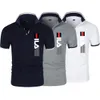 2023 Sommer Neue Männer Revers Anti-Pillin Polo-Hemd gestickt Kurzärmel Casual Business Fashion Slim Fit Polo Shirt für Männer