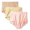 Kadın Panties 3pcs Menstrüel Orta Bel Rahat Nefes Alabası Sızıntı Kanıtı İç Çamaşırı Donumlar Düz Renk Külotu Intimats